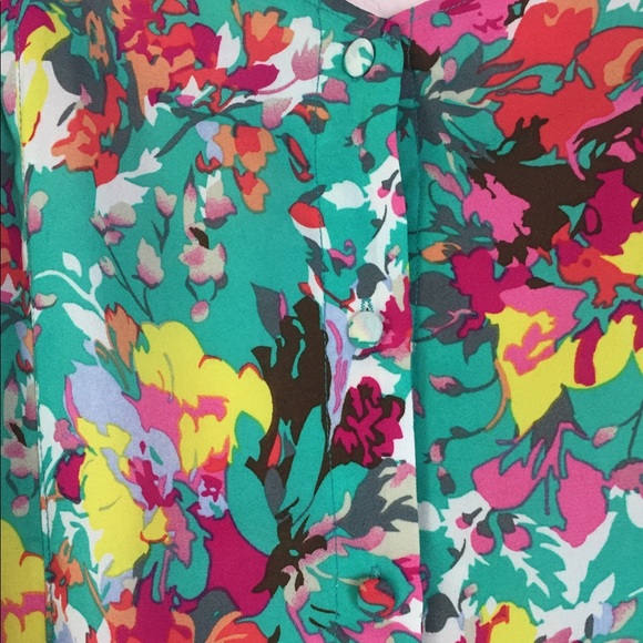 🚨SOLD 🚨 Miss Me Multicolor 90’s Inspired Midi Floral Dress - Picture 8 of 8